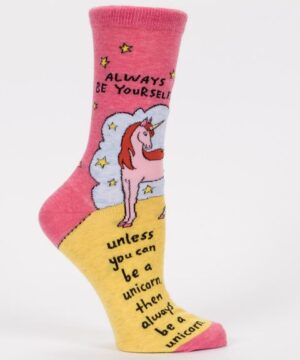 Always Be A Unicorn Socks